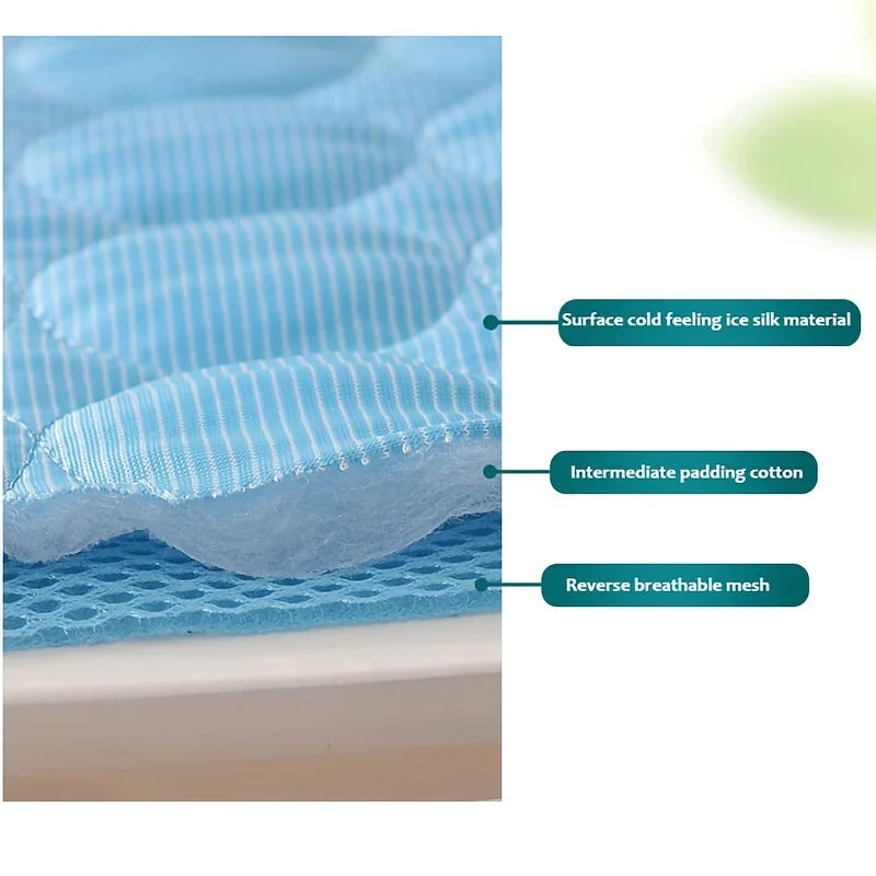 Durable xl dog cooling mat - summer bed for large dogs, small dogs & cats